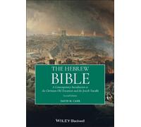 David M. Carr The Hebrew Bible (Tascabile)