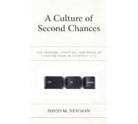 David M. Newman A Culture of Second Chances (Copertina rigida)