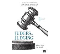 David M. O′Brien Judges on Judging (Tascabile)