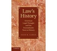 David M. Rabban Law’s History (Tascabile)