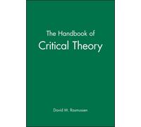 David M. Rasmussen The Handbook of Critical Theory (Copertina rigida)
