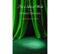 David Mackie Not a Lot of Work or Life Before D'Oyly Carte (Tascabile)