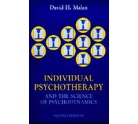 David Malan Lyn Individual Psychotherapy and the Science of Psychody (Tascabile)