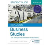David McAree Jo CCEA A2 Unit 2 Business Studies Student Guide 4: The (Tascabile)