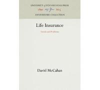 David McCahan Life Insurance (Copertina rigida) Anniversary Collection
