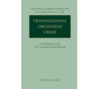 David McClean Transnational Organized Crime (Copertina rigida)
