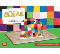 David McKee Elmar: Ausgestanzte Figuren zum Spielen und Erzählen. E (Geklammert)