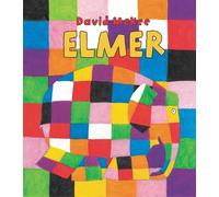 David McKee Elmer Padded Board Book (Libro di cartone)