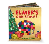 David McKee Elmer's Christmas (Libro di cartone) Elmer Picture Books