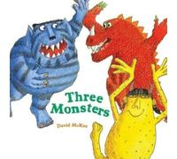 David McKee Three Monsters (Copertina rigida)