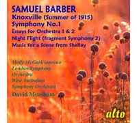 David Measham ( SAMUEL BARBER Symphony 1/ Essays Nos.1 & 2/ Night Flight/ M (CD)