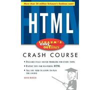 David Mercer Schaum's Easy Outline of HTML (Tascabile) Schaum's