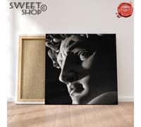 DAVID MICHELANGELO FIRENZE Stampa su Tela ALTA' QUALITA' QUADRO MODERNO ARTE