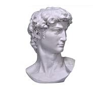 David Michelangelo Testa Busto greco Cast marmo scultura copia statua