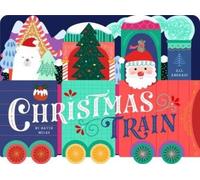 David Miles Christmas Train (Libro di cartone)