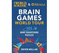 David Millar American M The World Almanac & Mensa Brain Games World (Tascabile)