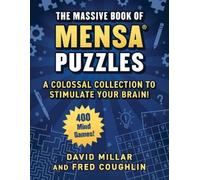 David Millar Fred Coughlin American Men Massive Book of Mensa® Puzzl (Tascabile)