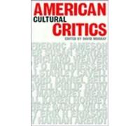 David Murray American Cultural Critics (Tascabile)
