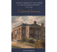 David Murray Colonial Justice (Tascabile)