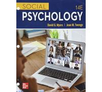 David Myers Gen Combo Loose Leaf Social Psychology; Connec (Mixed Media Product)