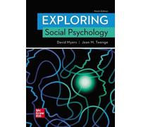 David Myers Jean T Looseleaf for Exploring Social Psych (Rilegatura flessibile)