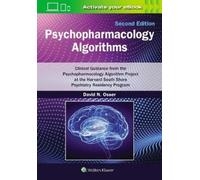 DAVID N. OSSER Psychopharmacology Algorithms: Print + eBook with Mul (Tascabile)