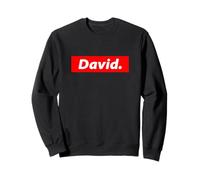 David Name Minimalist Halloween Costume di Nome Dave Felpa