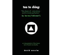 David Nassim Tao Te Ching - by Lao Tsu (Tascabile)