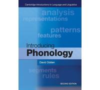 David Odden Introducing Phonology (Tascabile)