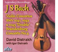 David Oistrakh Bach Violin Concertos 1, 2, 3 Plus Brandenburg Concerto No.4