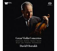 David Oistrakh Great Violin Concertos Newly Remastered 6 SACD Hybrid