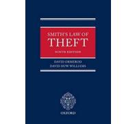 David Ormerod David Williams Smith's Law of Theft (Tascabile)