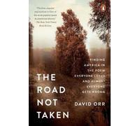 David Orr The Road Not Taken (Tascabile)