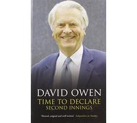 David Owen Time to Declare (Tascabile) Politico's Great Statesmen