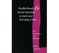 David Ownby Brotherhoods and Secret Societies in Early and Mi (Copertina rigida)