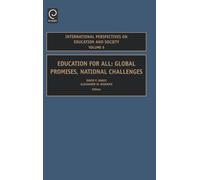 David P. Baker Education for All (Copertina rigida)