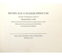 David Pankow Steven Galbraith Manuale Calligraphicum (Copertina rigida)