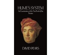 David Pears Hume's System (Copertina rigida)