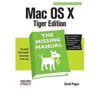 David Pogue Mac OS X (Tascabile) Missing Manuals