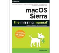 David Pogue macOS Sierra - The Missing Manual (Tascabile)