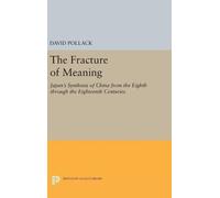 David Pollack The Fracture of Meaning (Copertina rigida)