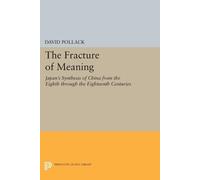 David Pollack The Fracture of Meaning (Tascabile) Princeton Legacy Library