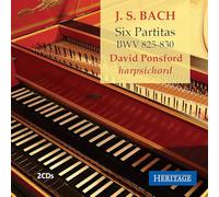 DAVID PONSFORD - BACH - PARTITAS