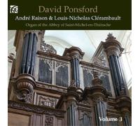 David Ponsford David Ponsford: Organ of the Abbey of Saint-Michel-en-Thiera (CD)