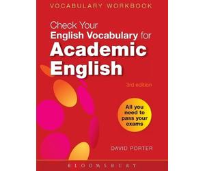 David Porter Check Your Vocabulary for Academic English (Tascabile)