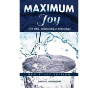 David R. Anderson Maximum Joy (Tascabile)