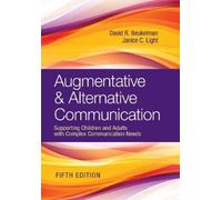 David R. Beukelman Augmentative & Alternative Communication (Copertina rigida)