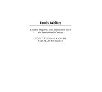 David R. Green Family Welfare (Copertina rigida)