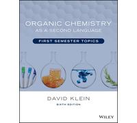 David R. Klein Organic Chemistry as a Second Language (Tascabile)