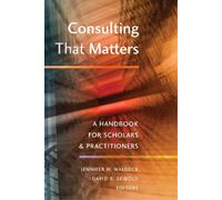 David R. Seibold Consulting That Matters (Tascabile)